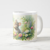 Cottage Muis Liefdesbrief Weide Grote Koffiekop (Voorkant rechts)