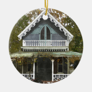 Cottage op Martha's wijngaard Keramisch Ornament