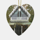 Cottage op Martha's wijngaard Keramisch Ornament (Links)