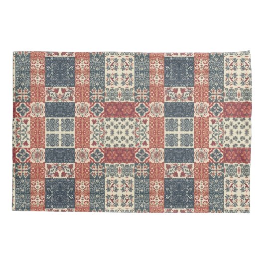 Cottage Quilt Kussensloop (Achterkant)