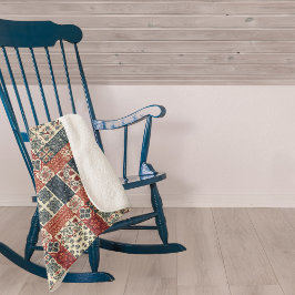 Cottage Quilt Sherpa Deken