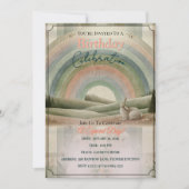 Cottage Rainbow Uitnodiging (Voorkant)