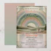 Cottage Rainbow Uitnodiging (Voorkant / Achterkant)