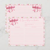 Cottage Roos Coquette Vrijgezellenfeest Recept Kaa (Voorkant / Achterkant)