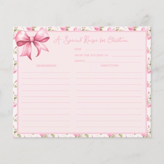 Cottage Roos Coquette Vrijgezellenfeest Recept Kaa (Voorkant)