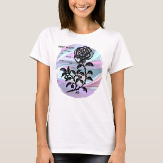 Cottage Roos Magic op Pastel T-shirt