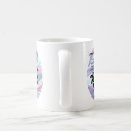 Cottage Roos op Pastel - Granny's Magic Koffiemok