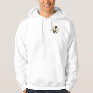 Cottage Roos op Peach Hoodie