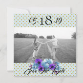 Cottage Rozen rustieke bruiloft suite Opslaan van  Kaart (Voorkant)