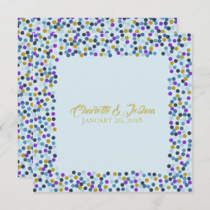 Cottage Rozen Wedding Suite Douche Polka Dots Kaart