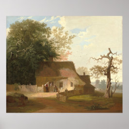 Cottage Scenery - George Bingham Fine Art Poster