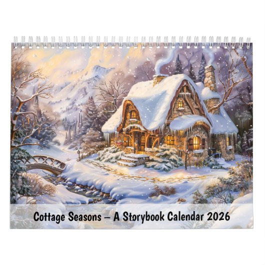 Cottage Seasons – A Storybook Calendar 2026 Kalender (Hoes)