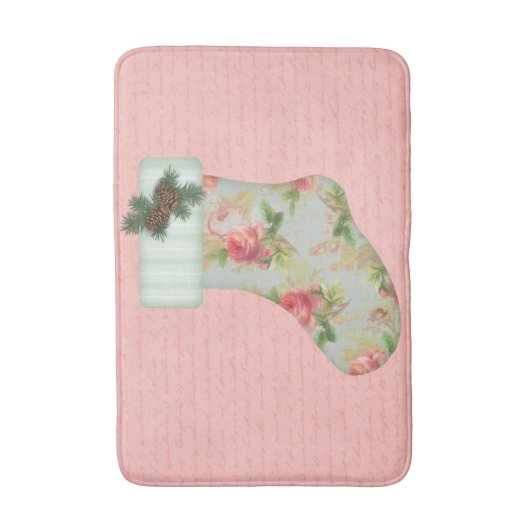 Cottage Stocking kerstgebak Mat (Voorkant Verticaal)