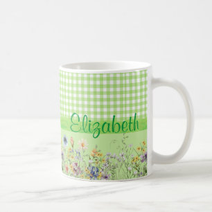 Cottage Style Wildflowers Koffiemok