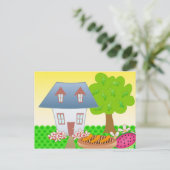 Cottage - Summer Briefkaart (Staand voorkant)