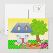 Cottage - Summer Briefkaart (Voorkant / Achterkant)