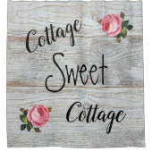 Cottage Sweet Cottage Douchegordijn (Voorkant)