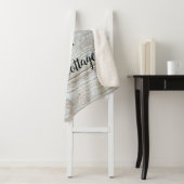 Cottage Sweet Cottage Sherpa Deken (In situ)