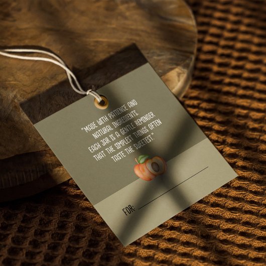 Cottage Thuisgemaakte Abrikozenjam Productlabels  Bedankjes Labels