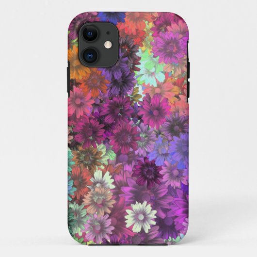 Cottage tuin bloemenpatroon Case-Mate iPhone case (Achterkant)