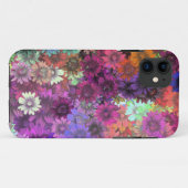 Cottage tuin bloemenpatroon Case-Mate iPhone case (Achterkant (horizontaal))