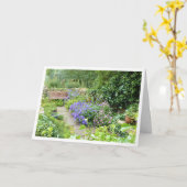 Cottage tuinkaart kaart (Gele Bloem)