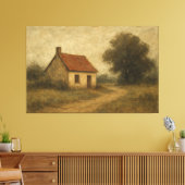  Cottage Wall Art Canvas Afdruk (Insitu (Woonkamer))