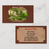 Cottage - Welkom in mijn huisje Visitekaartje (Voorkant / Achterkant)