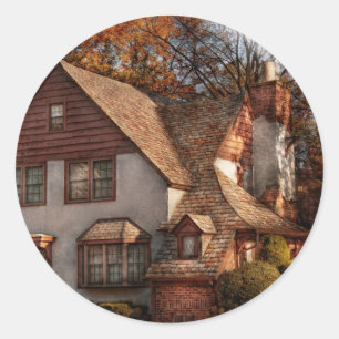 Cottage - Westfield, NJ - Family Cottage Ronde Sticker
