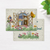 Cottage Window Gift Label - SRF Visitekaartjes (Bureau)