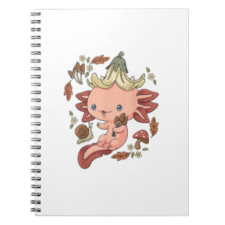 Cottagecore Axolotl Esthetische Paddenstoelen Scha Notitieboek