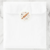 Cottagecore Baklabel Sticker | Deegroller Bak (Tas)
