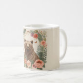 Cottagecore-Beer Koffiemok (Voorkant rechts)