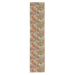 Cottagecore Bloemen Botanische Tuin Korte Tafelloper