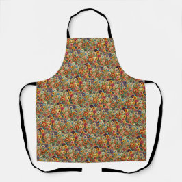 Cottagecore Bloemen Botanische Tuin Schort