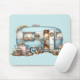 Cottagecore Bloemen Camper Boho Accents Muismat