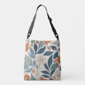 Cottagecore Bloemen Crossbody Tas (Achterkant)