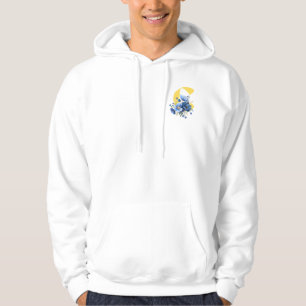 Cottagecore bloemendeksel Letter C Verjaardagscade Hoodie