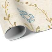 Cottagecore Bloemendesign Cadeaupapier (Rol Hoek)