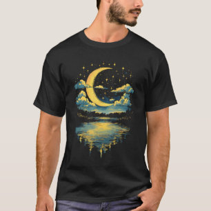 Cottagecore Boho Esthetiek Hemels Vintage Half T-shirt