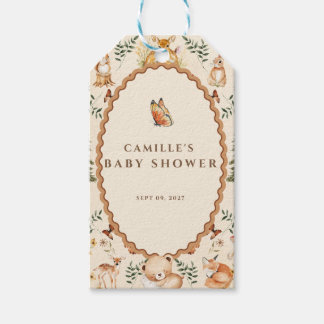 Cottagecore bos baby shower bos cadeaulabel