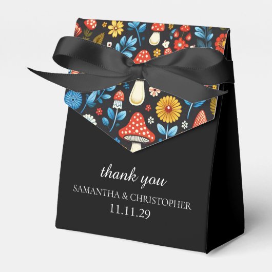 Cottagecore Bos Bedankdoosjes (Voorkant Zijde)