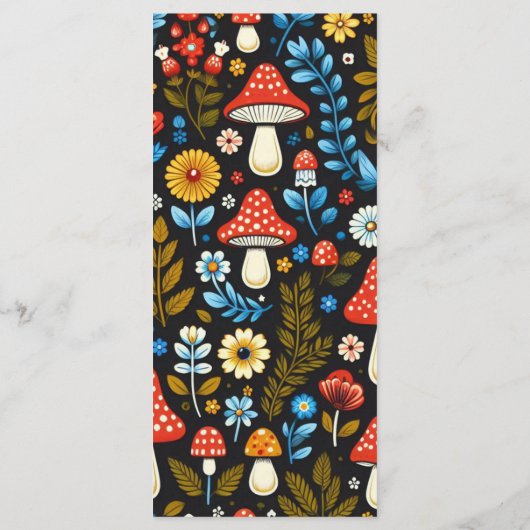 Cottagecore Bos Menu (Achterkant)