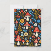 Cottagecore Bos RSVP Kaartje (Achterkant)