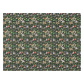 Cottagecore Bospaddenstoelen Groen Bladgroen Tafelkleed (Voorkant (Horizontaal))