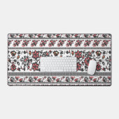 Cottagecore Botanische Bloemmotief Bureaumat (Keyboard & Muis)