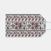 Cottagecore Botanische Bloemmotief Cadeaulabel (Voorkant (Horizontaal))