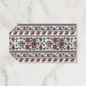 Cottagecore Botanische Bloemmotief Cadeaulabels (Achterkant (horizontaal))