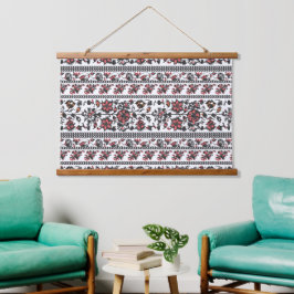 Cottagecore Botanische Bloemmotief Hangend Wandkleed