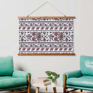 Cottagecore Botanische Bloemmotief Hangend Wandkleed